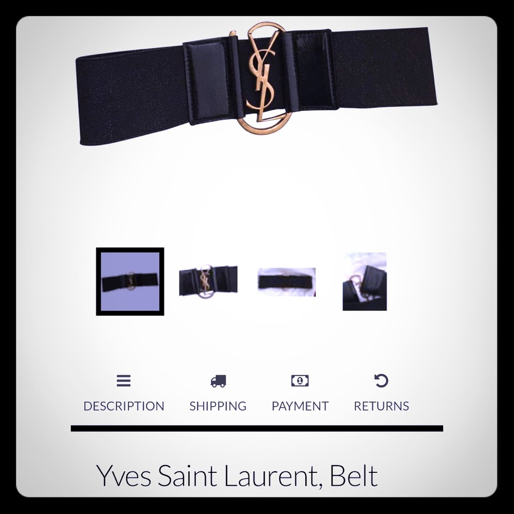 ISO YSL Elastic stretch belt